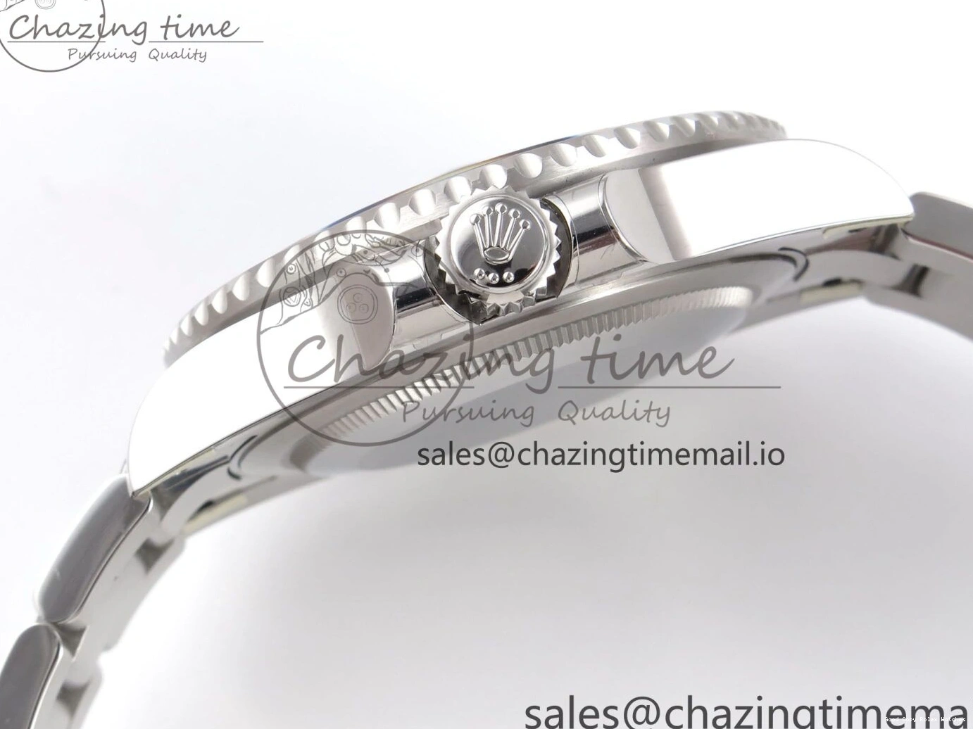 Good Copy Rolex Watches GMT-Master Bracelet Best Practical SH3285 CHS II Oyster GRNR 1019 EF on 904L 1:1 Edition 126710 1223